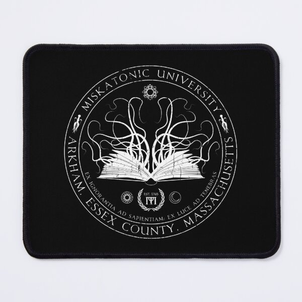 Item preview, Miskatonic Sigil (white) designed and sold by Deefurdee.