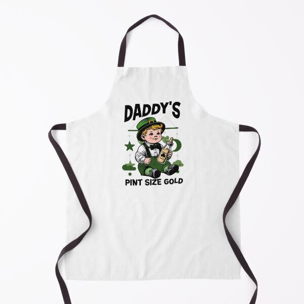 Item preview, Baby leprechaun daddy’s pint size gold designed and sold by Graffik-Peeps.