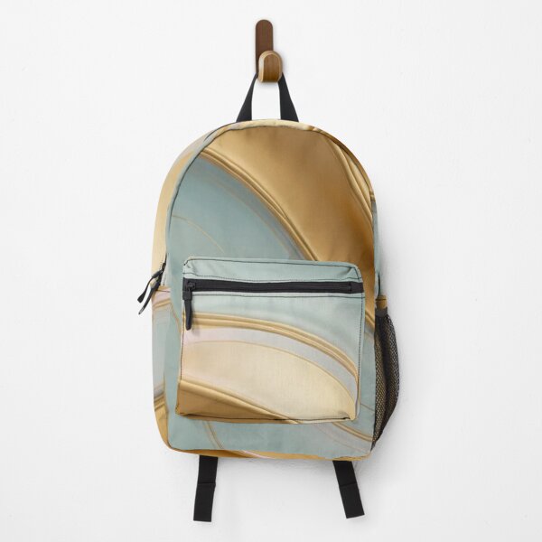 Item preview, Liquid Gold: Flowing Golden Streams with Pastel Highlights designed and sold by semenol.