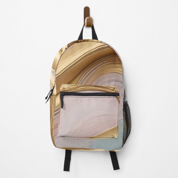Item preview, Liquid Gold: Flowing Golden Streams with Pastel Highlights designed and sold by semenol.