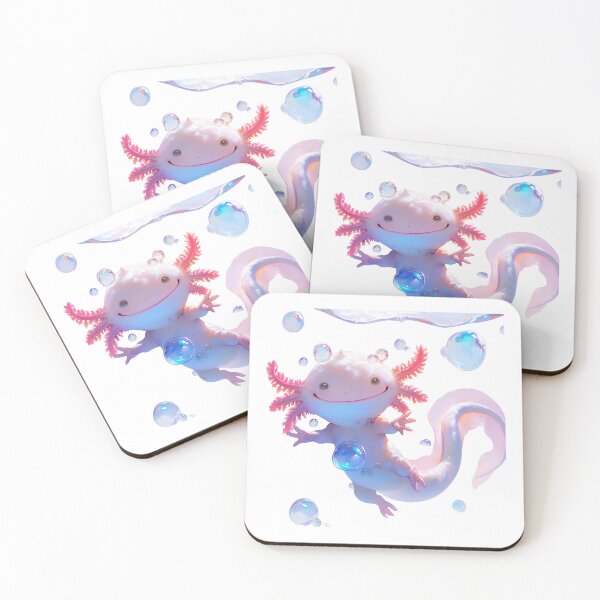 Item preview, Cute happy axolotl  designed and sold by SMARTKIT  DESIGNAGENCY.