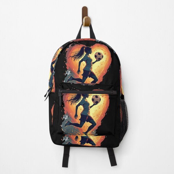 Item preview, Soccer/Football Explosion Heart with Female Player designed and sold by PMTaurus.