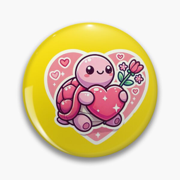 Item preview, Pink Turtle Valentines Day designed and sold by ArtistEmbrace.