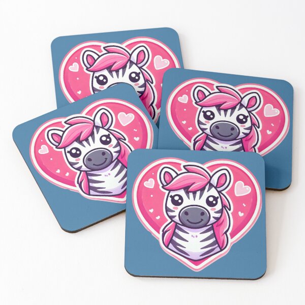 Item preview, Pink Zebra Valentines Day designed and sold by ArtistEmbrace.