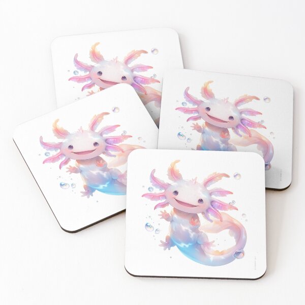 Item preview, Cute happy axolotl  designed and sold by SMARTKIT  DESIGNAGENCY.