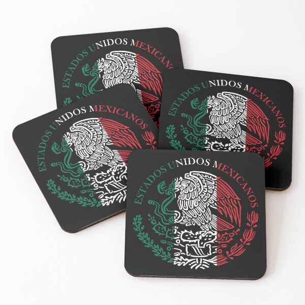 Item preview, Mexican Eagle Emblem Mexico Flag designed and sold by Blok45.