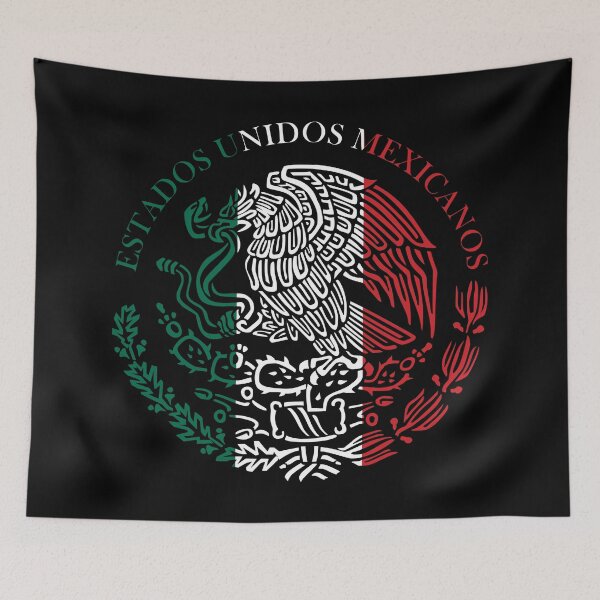 Item preview, Mexican Eagle Emblem Mexico Flag designed and sold by Blok45.