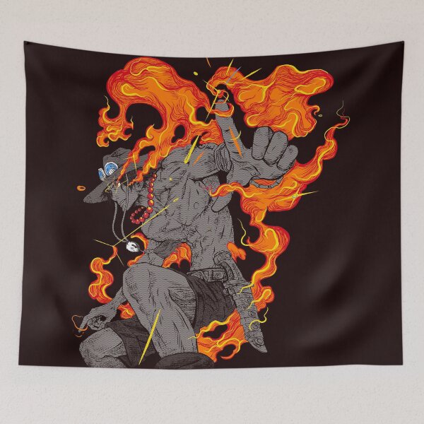 Item preview, Fire fist ace designed and sold by kenpachiudyan.