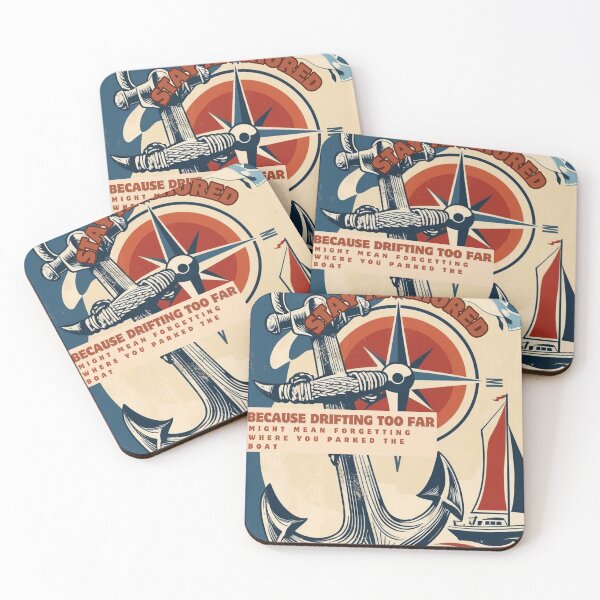 Item preview, vintage stay anchored  designed and sold by GraficiarniaAK.