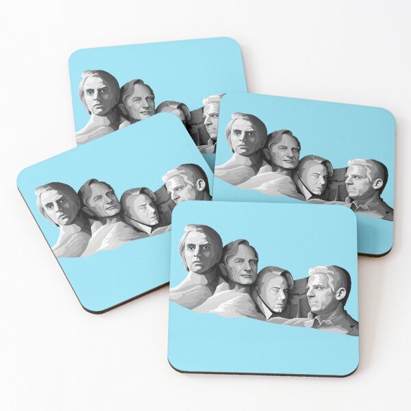 Item preview, Mount Rushmore of Rational Thought and Skepticism  designed and sold by LTWArt.