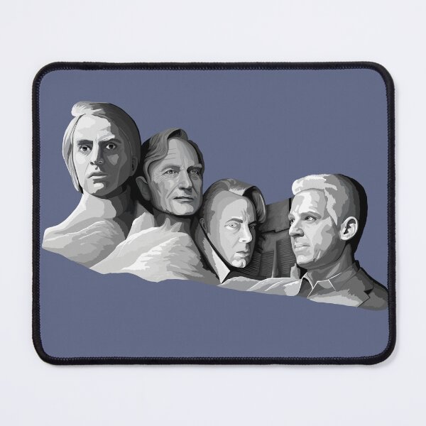 Item preview, Mount Rushmore of Rational Thought and Skepticism  designed and sold by LTWArt.