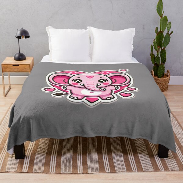 Artikelvorschau, Rosa Elefant Valentinstag entworfen und verkauft von ArtistEmbrace.