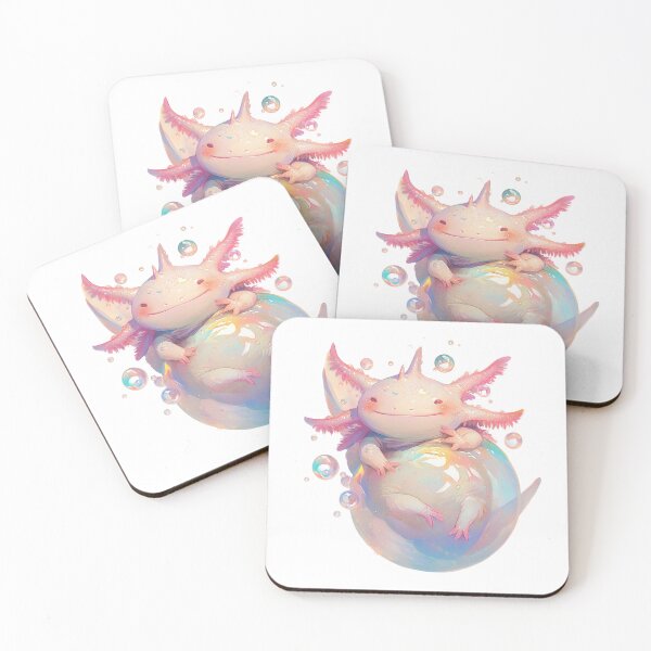 Item preview, Cute happy axolotl  designed and sold by SMARTKIT  DESIGNAGENCY.