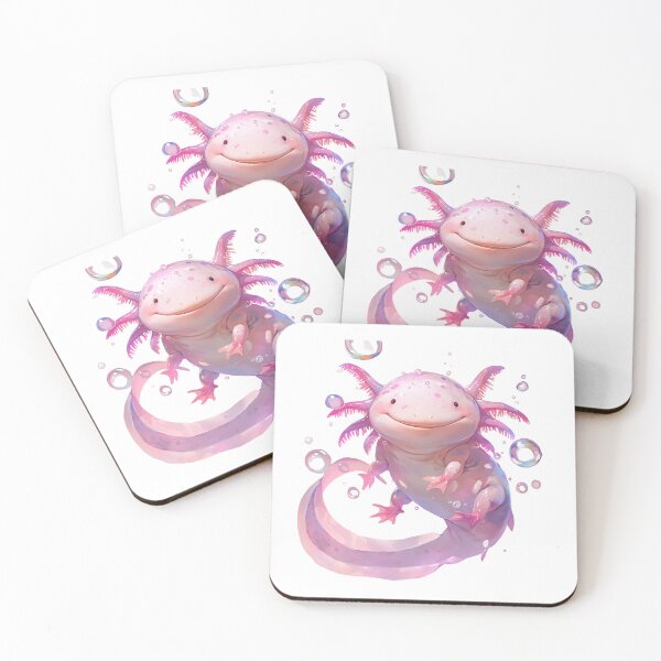 Item preview, Cute happy axolotl  designed and sold by SMARTKIT  DESIGNAGENCY.