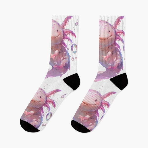 Item preview, Cute happy axolotl  designed and sold by SMARTKIT  DESIGNAGENCY.