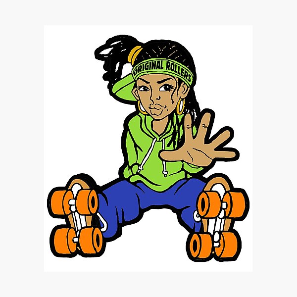 Item preview, Urban Skater Girl 1 designed and sold by RobScottCreates.