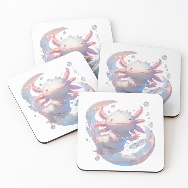 Item preview, Cute happy axolotl  designed and sold by SMARTKIT  DESIGNAGENCY.
