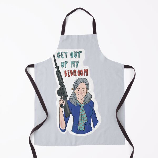 Item preview, Catherine Standish Get Out of my Bedroom Illustration / Sticker designed and sold by ShopInSlough.