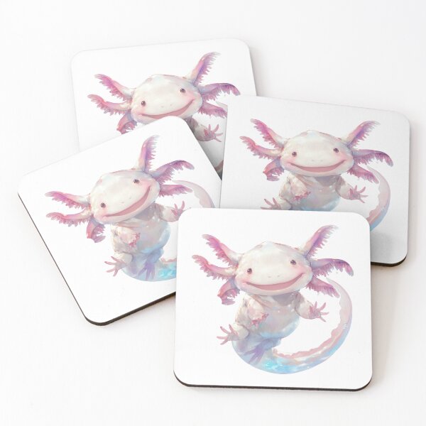 Item preview, Cute happy axolotl  designed and sold by SMARTKIT  DESIGNAGENCY.