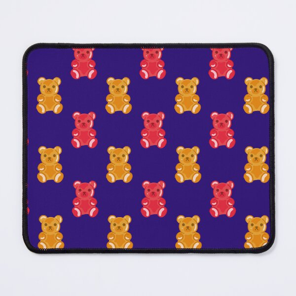 Item preview, Orange and red gummy bear pattern designed and sold by Topmel.