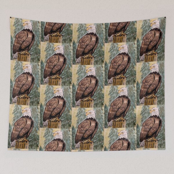 Item preview, Bald Eagle Watching Over designed and sold by WayJoArt.