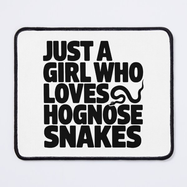 Item preview, Girl Who Loves Hognose Snakes designed and sold by SignumShop.