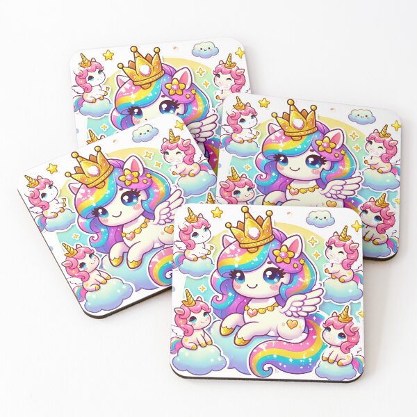Item preview, unicorn surrounded with its guardians designed and sold by deepakg86.