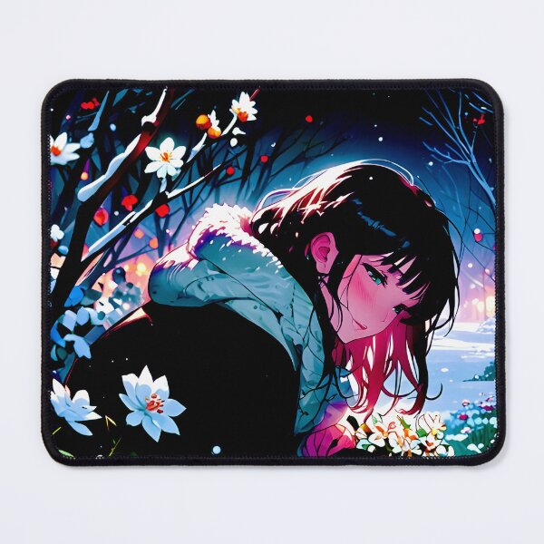 Item preview, Aesthetic Anime Girl | 4K Anime Wallpaper designed and sold by typoinspired.