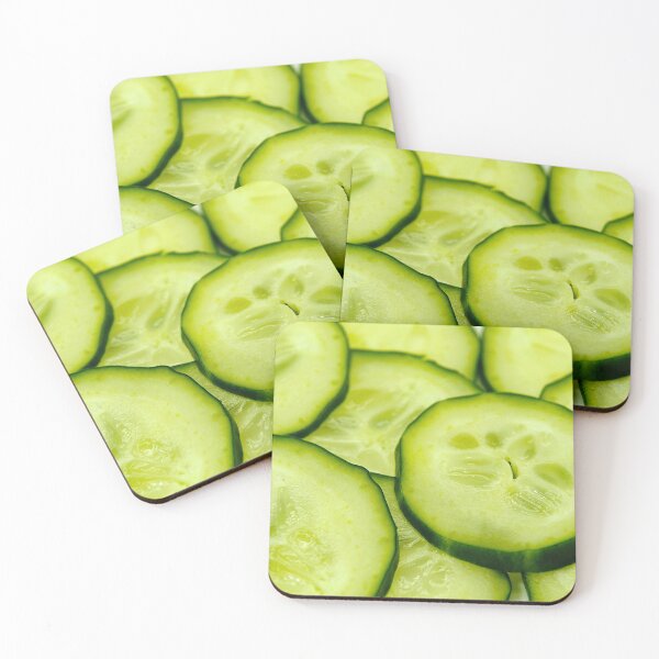 Item preview, Cucumber slices designed and sold by manoloshoping.