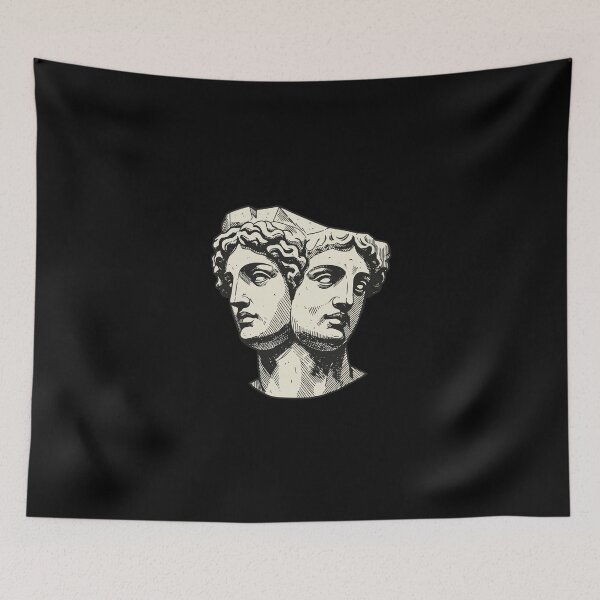 Item preview, statue of two faces designed and sold by wi geon.