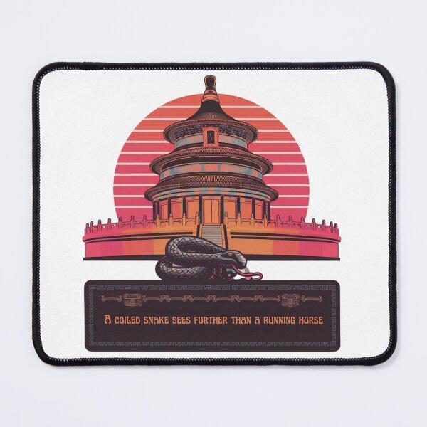 Item preview, Wisdom in Stillness: The Snake’s Perspective designed and sold by bannzy.