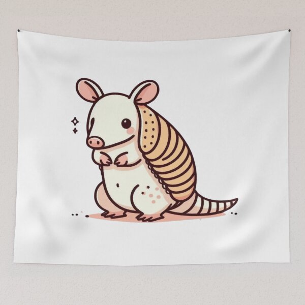 Item preview, Chibi Armadillo designed and sold by PatronesKawai.