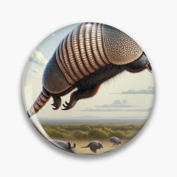 Item preview, The flying armadillo designed and sold by PatronesKawai.