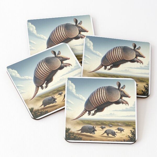Item preview, The flying armadillo designed and sold by PatronesKawai.