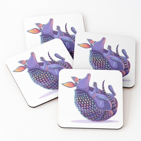 Item preview, Multicoloured Armadillo designed and sold by PatronesKawai.