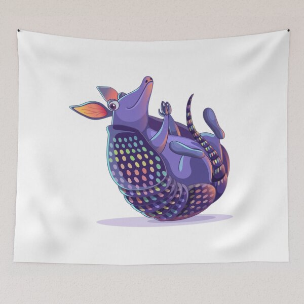 Item preview, Multicoloured Armadillo designed and sold by PatronesKawai.