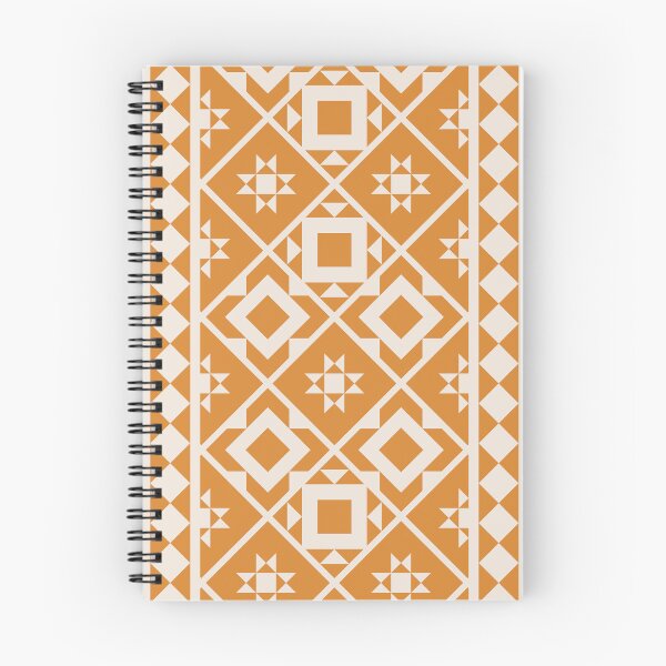 Item preview, Yellow and cream Geometric Quilt Pattern with Bold Star Motifs designed and sold by BlueLela.