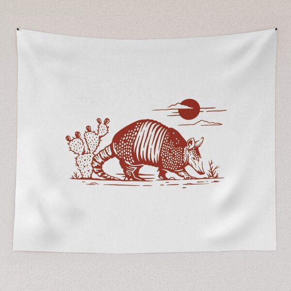 Item preview, Armadillo in the desert designed and sold by PatronesKawai.