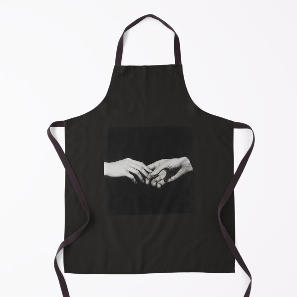 Item preview, "Love me Tender" - classic film noir lover’s touch - Hands of a lover touching gently in black and white designed and sold by DoodleEveryday.