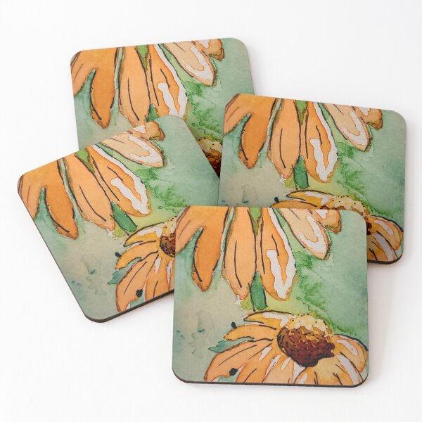 Item preview, Late Summer Coneflowers designed and sold by WayJoArt.