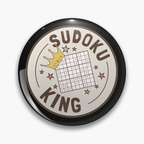 Item preview, sudoku King designed and sold by KaiLabsArt.