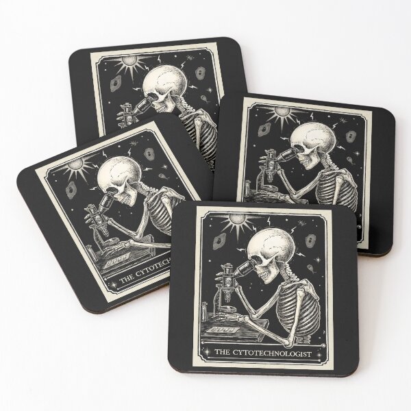 Item preview, Cytotechnologist cytotech tarot - cytology cytologist cytotechnology designed and sold by HaggisVitae.