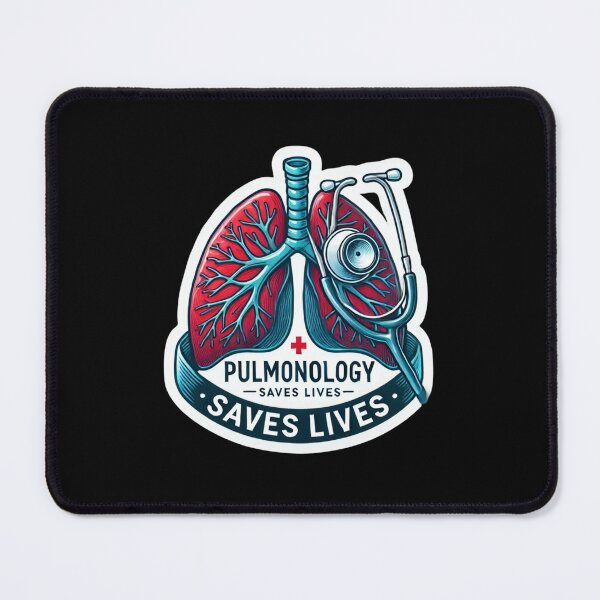 Item preview, Pulmonology Saves Lives designed and sold by EuropeanPrints.