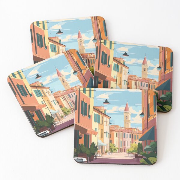 Item preview, Modena Travel Poster, Perfect Gift for Travel Enthusiasts, Vintage Style Wall Art, Italy Wall art for home decor, Modena print. Sticker designed and sold by Thegalleryshop1.