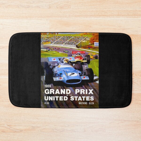 Item preview, Blast from the past art  Watkins Glen 1969 designed and sold by Helios Be. Lavsh.