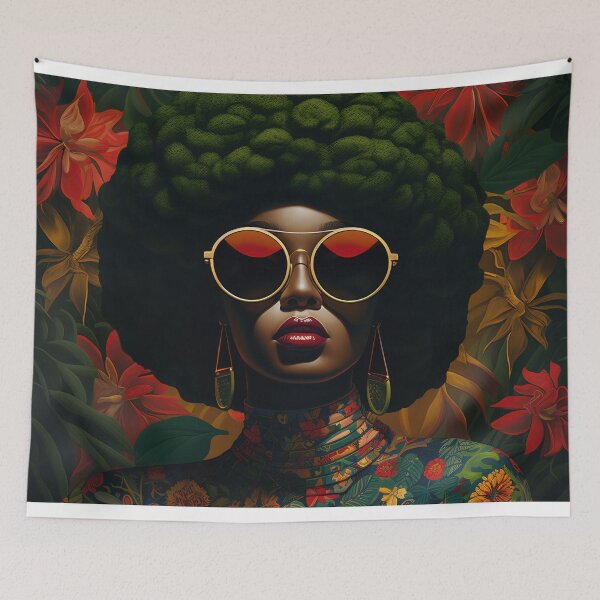 Item preview, Vibrant Essence: Abstract Portrait of a Woman designed and sold by anytka.