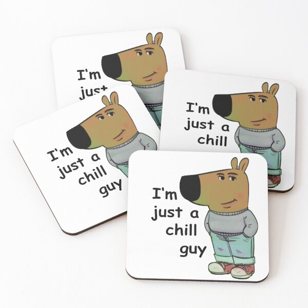 Item preview, I'm Just A Chill Guy  designed and sold by Spaghetto.