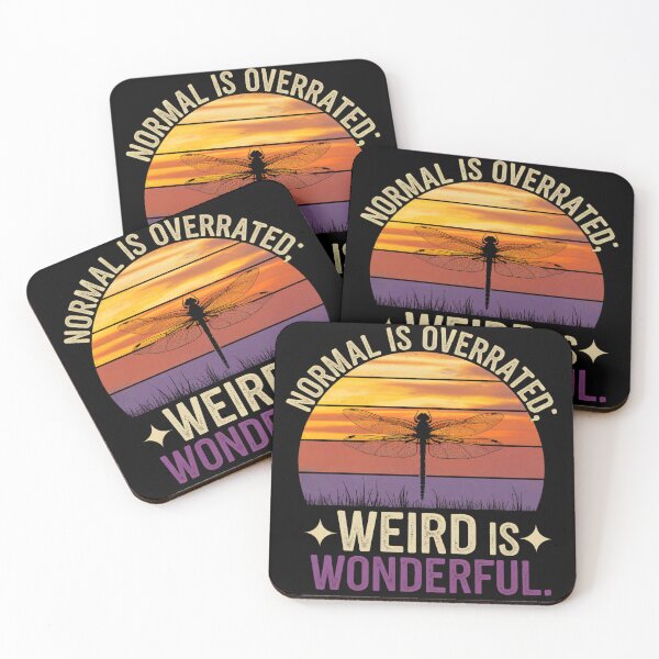 Item preview, Weird is Wonderful - Dragonfly Sunset designed and sold by Instapick.
