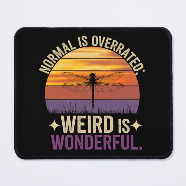 Item preview, Weird is Wonderful - Dragonfly Sunset designed and sold by Instapick.