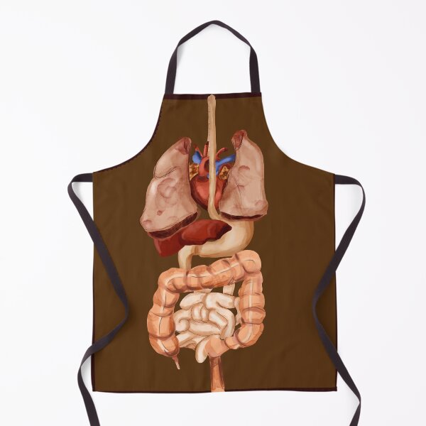 Item preview, Anatomy Organ Apron designed and sold by ACaldwellDesign.